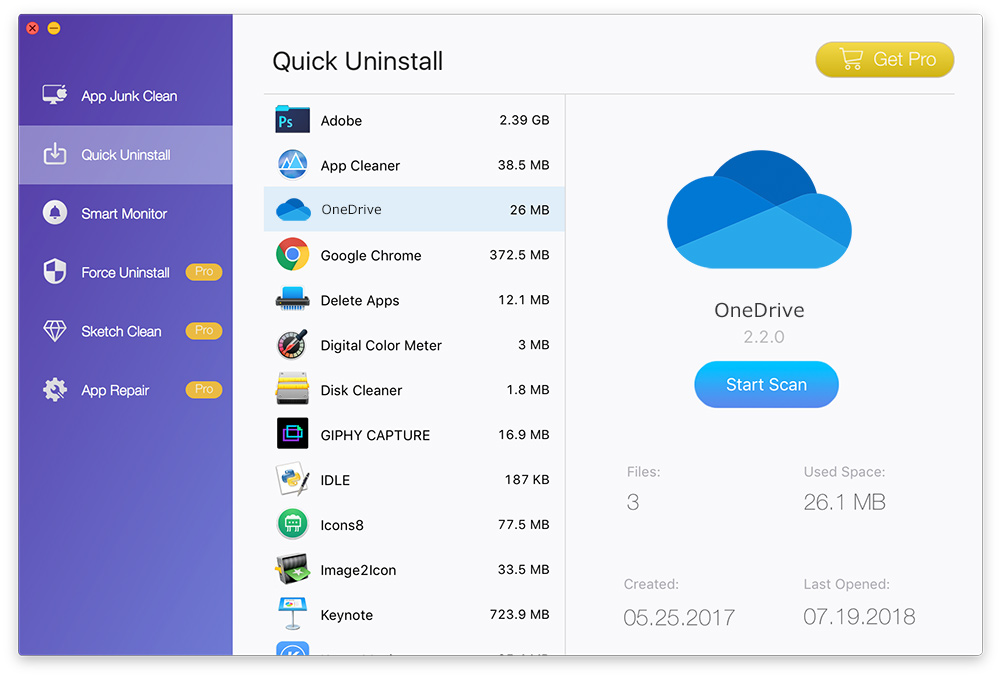 remove onedrive from office 2013 for mac